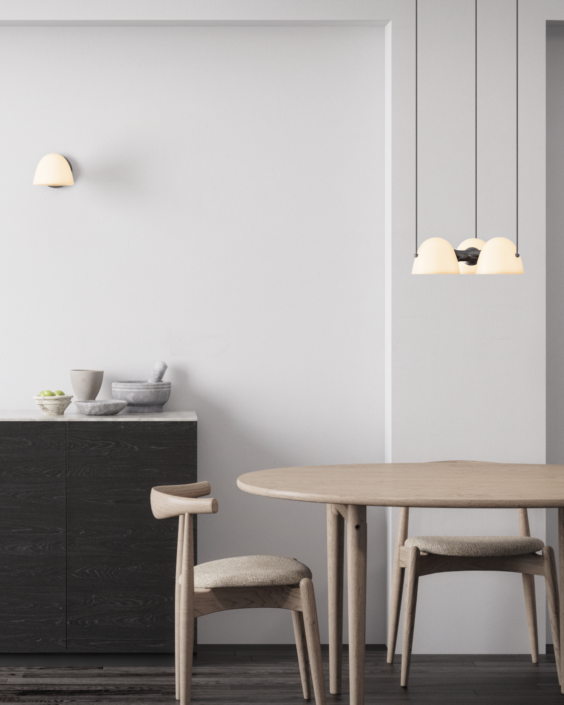 Fuse Triple Pendant